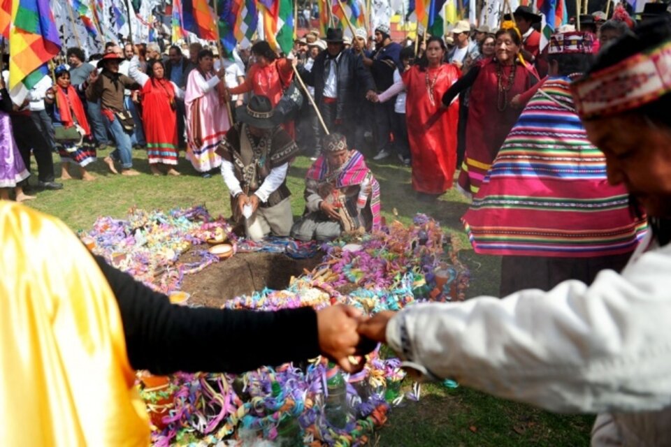 El Día de la Pachamama se celebra el 1° de agosto de cada año, en homenaje a la Madre Tierra. (Fuente: Télam)