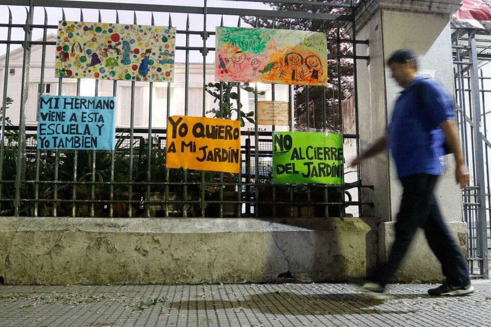 CABA: Denuncian que el GCBA busca cerrar un jardín de Caballito (Fuente: Leandro Teysseire)