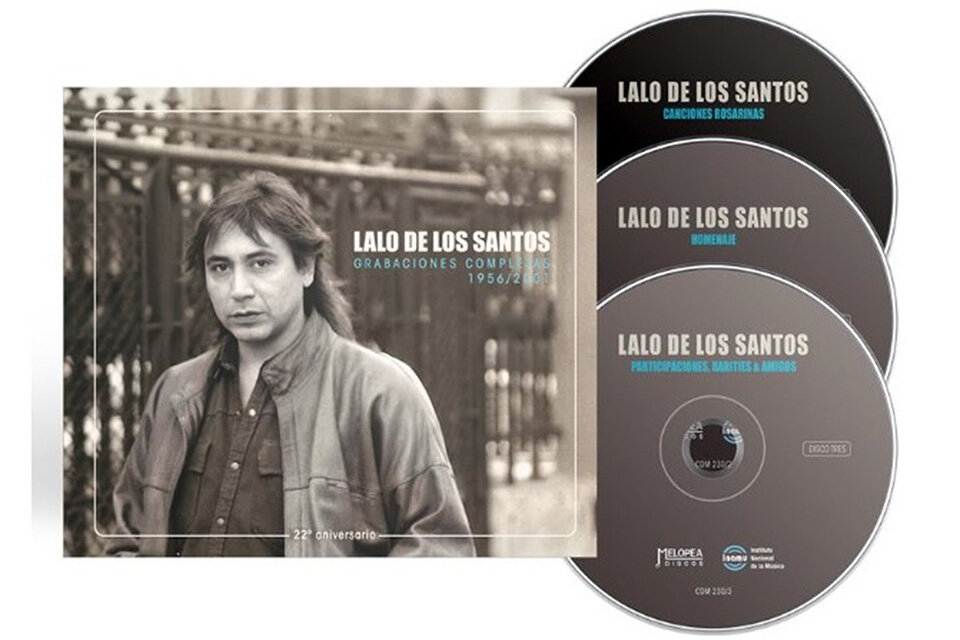 "Grabaciones Completas 1956/2001", de Lalo de losSantos.