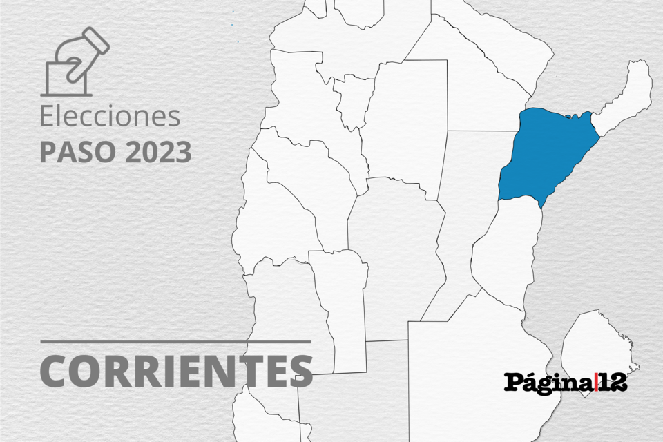 Resultados Elecciones PASO 2023 en Corrientes.