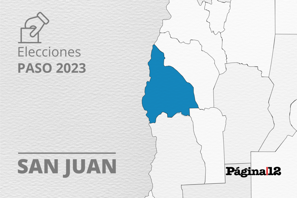Resultados Elecciones PASO 2023 en San Juan.