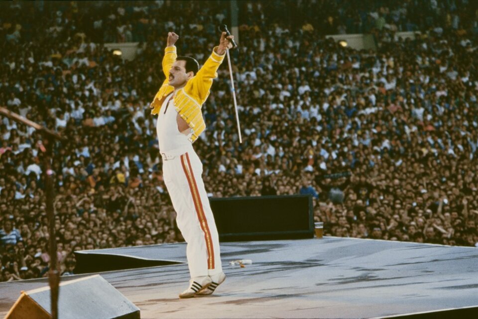 Revelaron imágenes inéditas de Freddie Mercury cantando "Tutti Frutti" de Little Richard  (Fuente: EFE)