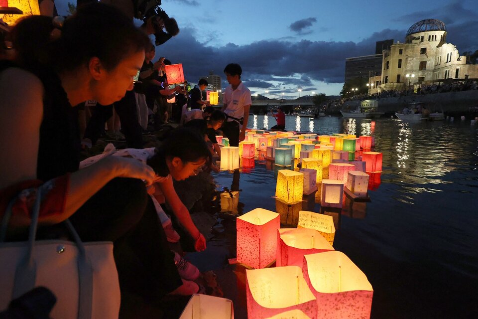 Japón recordó un nuevo aniversario de Hiroshima (Fuente: AFP)