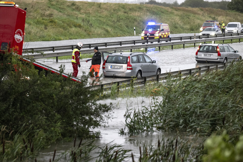 Las lluvias torrenciales provocan inundaciones y evacuaciones en Suecia y Noruega  (Fuente: EFE)