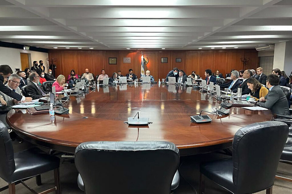 El Consejo de la Magistratura, durante una reunión. (Fuente: NA)