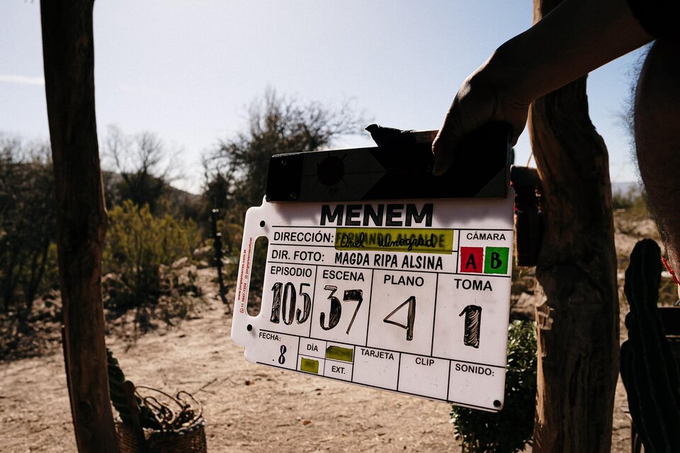“Síganme”: culminó el rodaje de la serie sobre Carlos Menem 