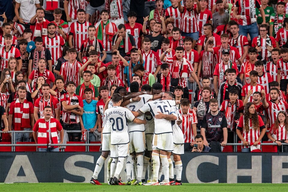Liga de España: Real Madrid arrancó venciendo al Athlétic Bilbao (Fuente: EFE)