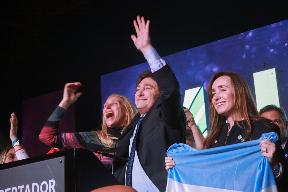 Javier Milei fue el candidato más votado en las PASO. (Fuente: Jorge Larrosa)