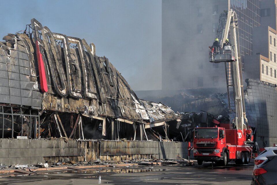 Odesa bajo fuego desde el mar Negro. (Fuente: AFP)