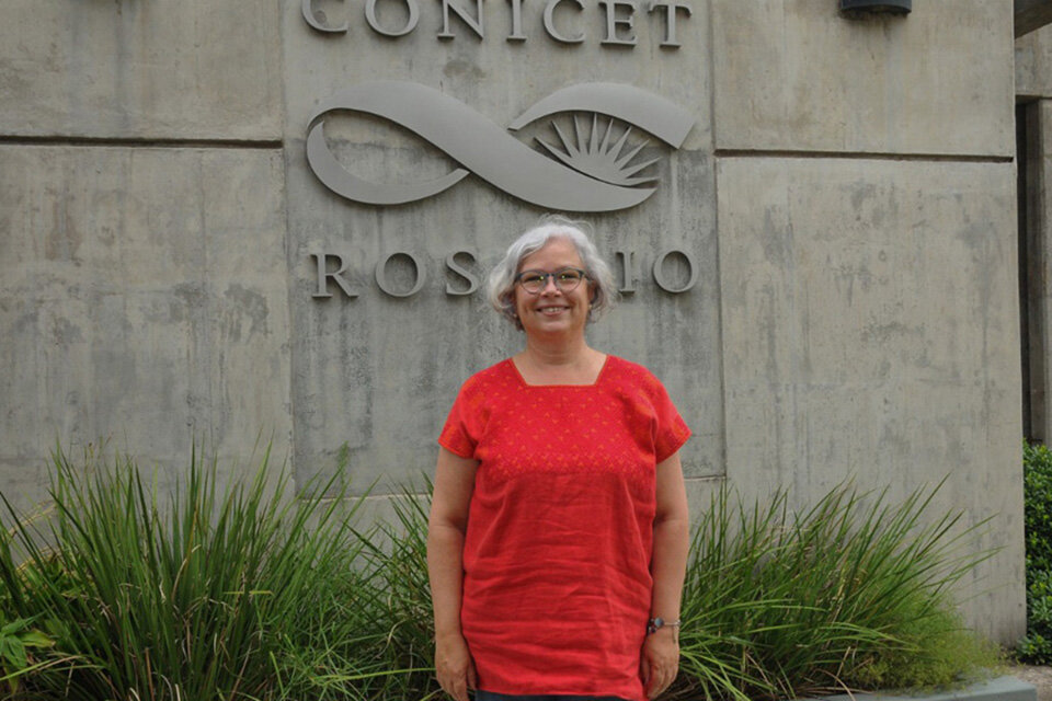 Sandra Fernández, directora del CCT de Conicet Rosario.