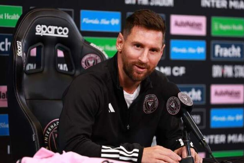 Leo Messi está feliz con su nuevo club y su estadía en Miami. (Fuente: AFP)