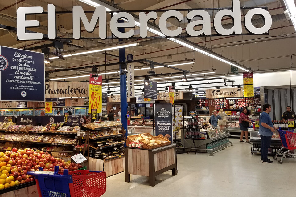 Economía acordó un tope de aumentos de 5 por ciento mensual por 90 días en las cadenas de supermercados. (Fuente: Guadalupe Lombardo)
