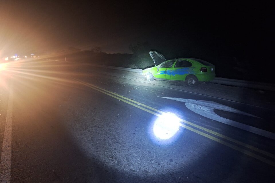 Siniestro vial en Orán (Fuente: Gentileza de la Policía de Salta)