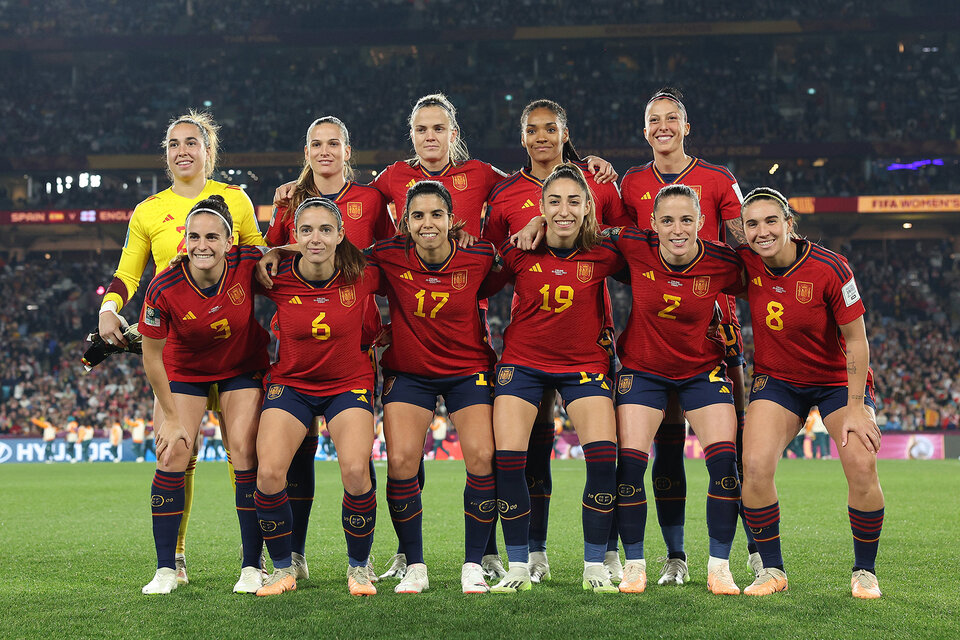 La selección femenino de España, campeona del Mundial 2023. (Fuente: @fifacom_es)