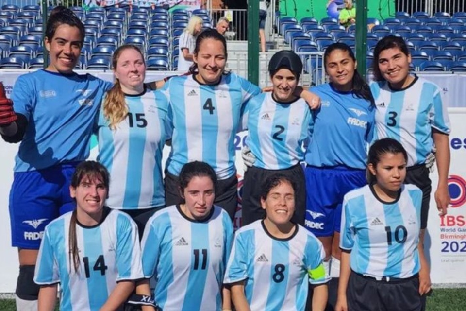 Las Murciélagas salieron campeonas en el primer Mundial IBSA