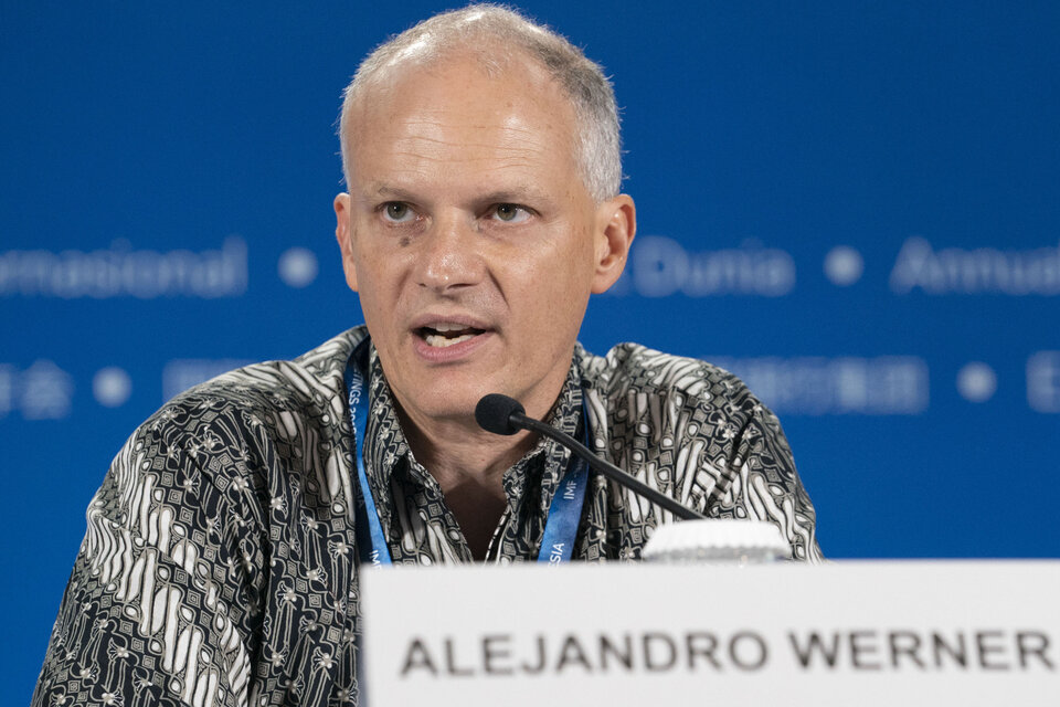 Alejandro Werner, exdirector del FMI para el Hemisferio Occidental. (Fuente: NA)