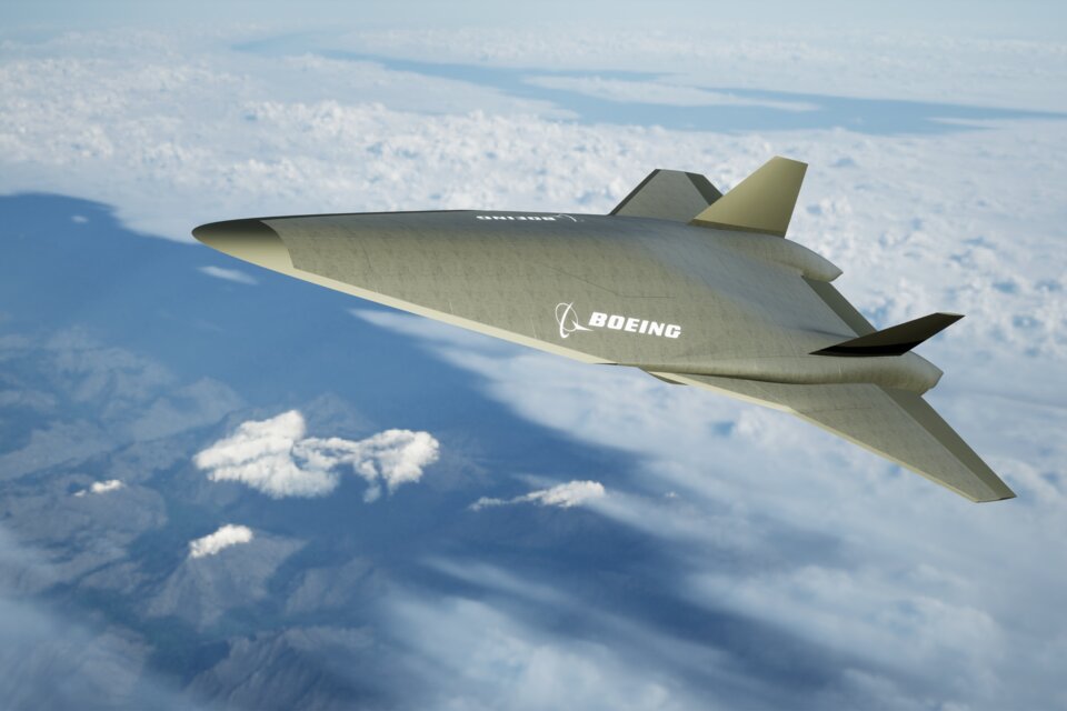 Avión de pasajeros comercial supersónico de Boeing. (Foto: Boeing)
