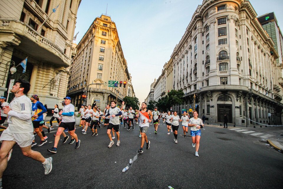 La Media Maratón 21k de Buenos Aires se hará el domingo 27 de agosto desde las 7. (Foto: Prensa GCBA)
