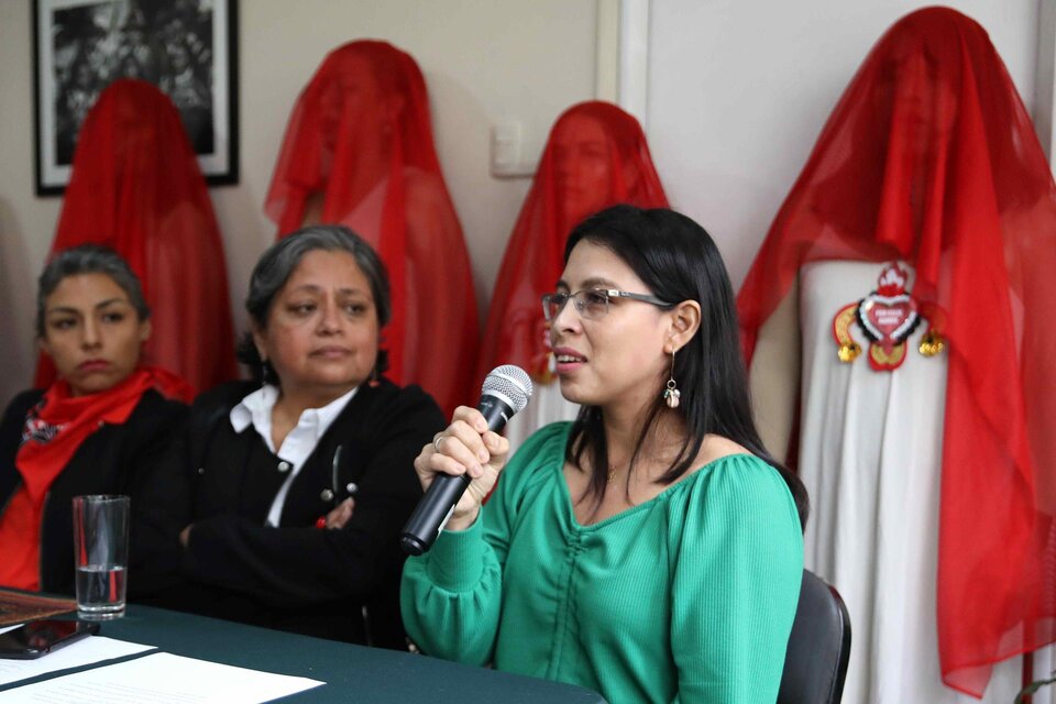 Marisiela Monzón Ramos, hija de Celia Ramos, fallecida en 1997 tras haber sido esterilizada forzosamente por el régimen de Alberto Fujimori. (Fuente: EFE)