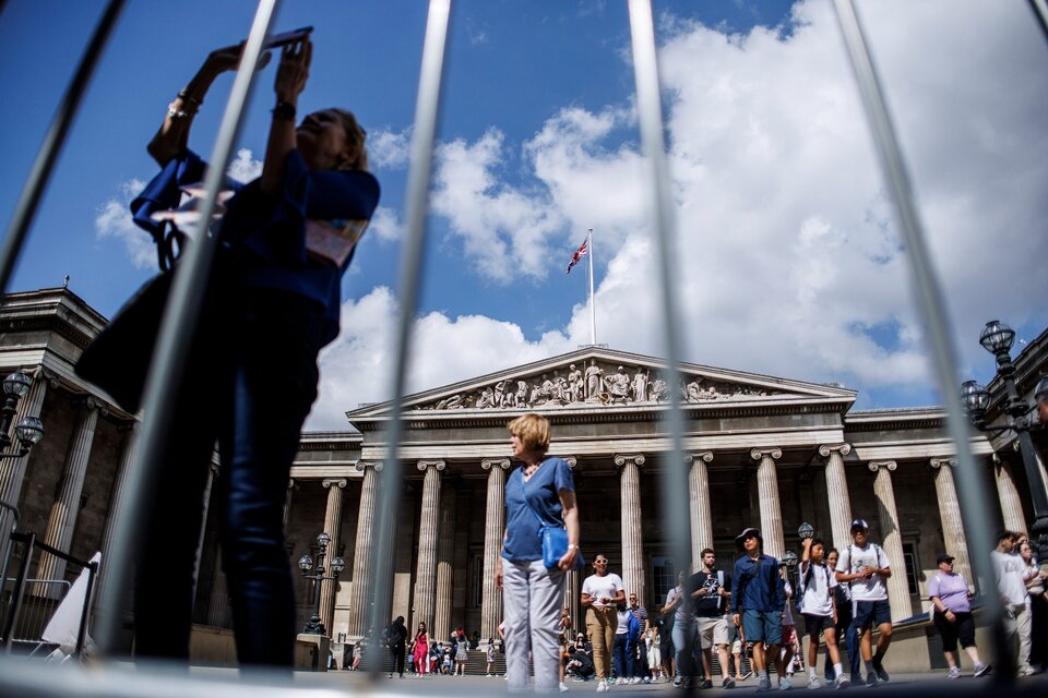 El Museo Británico es uno de los principales del mundo.  (Fuente: EFE)