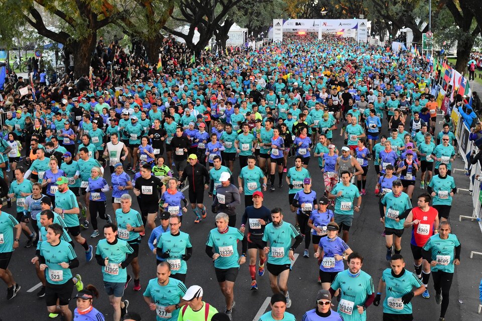 Media Maratón de Buenos Aires. (Fuente: NA)