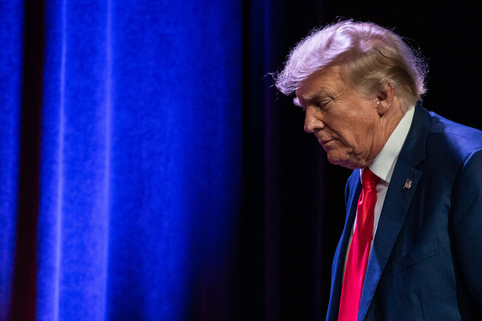 Donald Trump cada vez más acorralado. (Fuente: AFP)