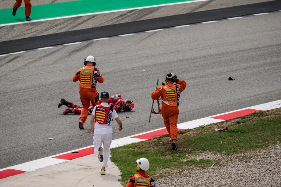MotoGP: Espargaró ganó una accidentada carrera en Catalunya (Fuente: Getty)