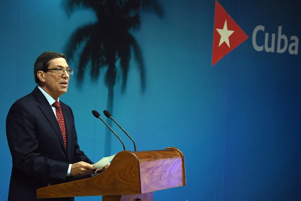 Bruno Rodríguez, canciller de Cuba. (Fuente: xinua)