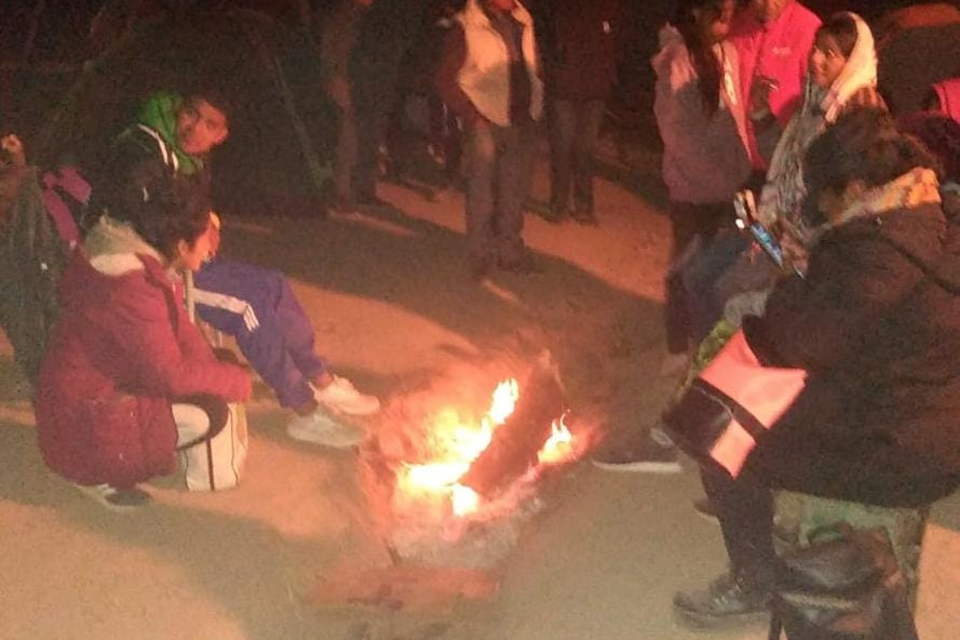 La Merced: familias acampan en reclamo por lotes 