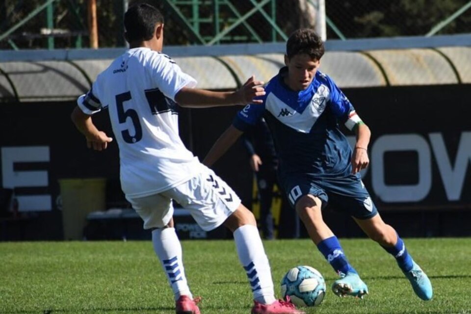 Montoro juega en la séptima división del club de Liniers