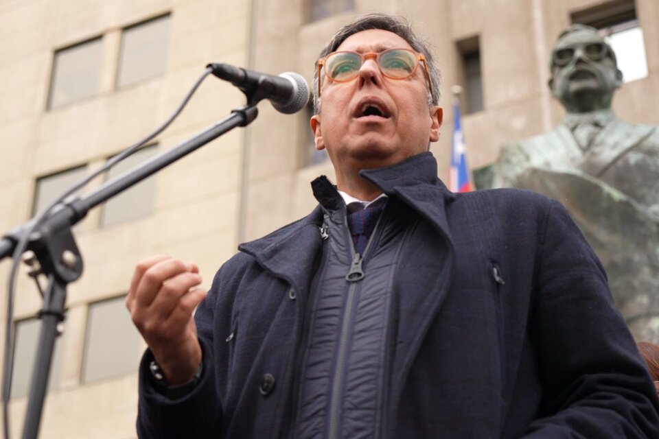 Arturo Barrios, viceprsidente del Partido Socialista de Chile.
