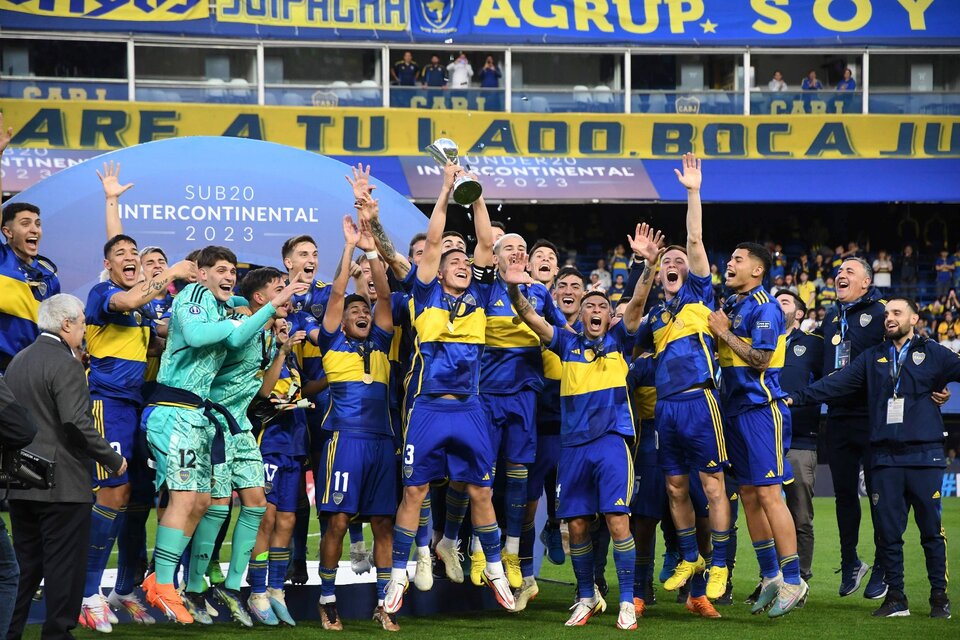Boca se consagró campeón intercontinental Sub 20 por penales (Fuente: Télam)