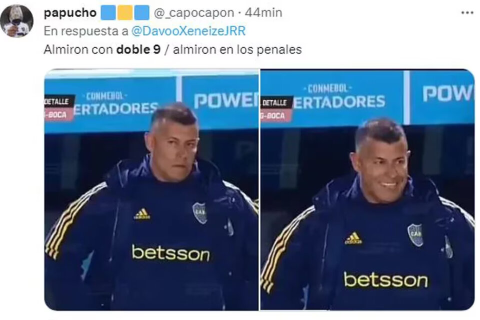 Sergio Romero y Jorge Almirón, los focos de los memes del triunfo de Boca vs Almagro. 