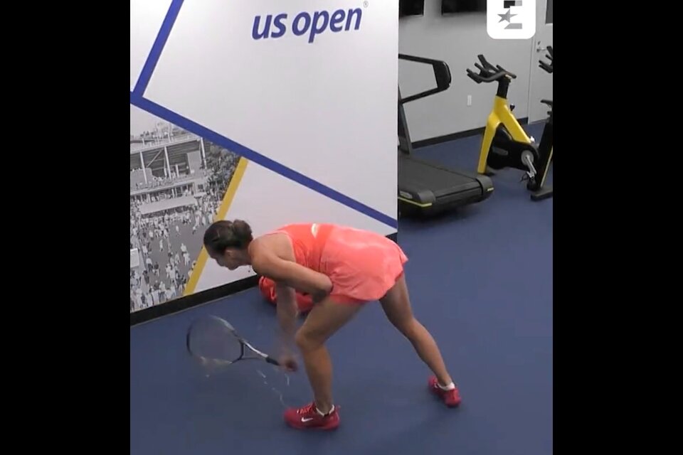 El ataque de furia de Aryna Sabalenka tras perder la final del US Open