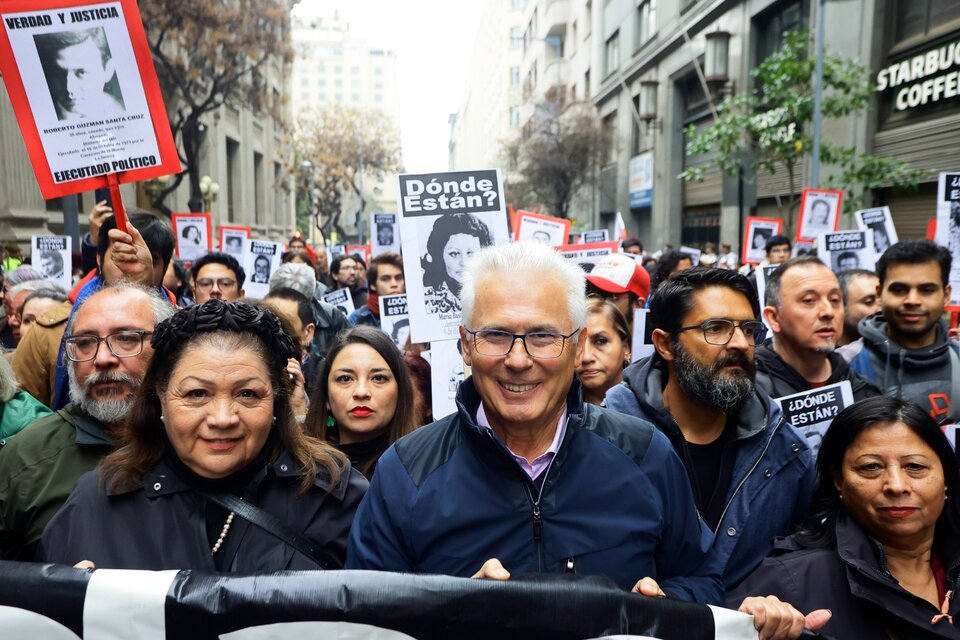 El ex juez Baltasar Garzón en Santiago de Chile. (Fuente: EFE)