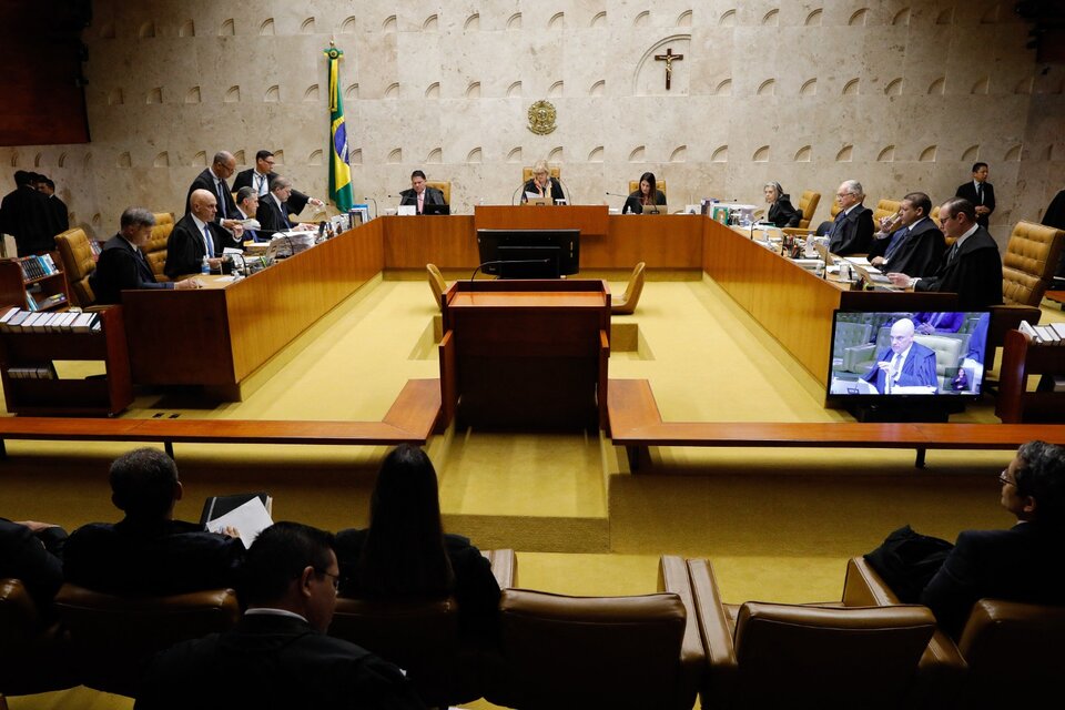 El juez Alexandre De Moraes cerca de emitir condena.  (Fuente: AFP)