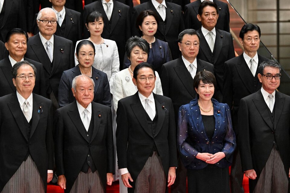En total cinco mujeres integran el nuevo gabinete (Fuente: AFP)