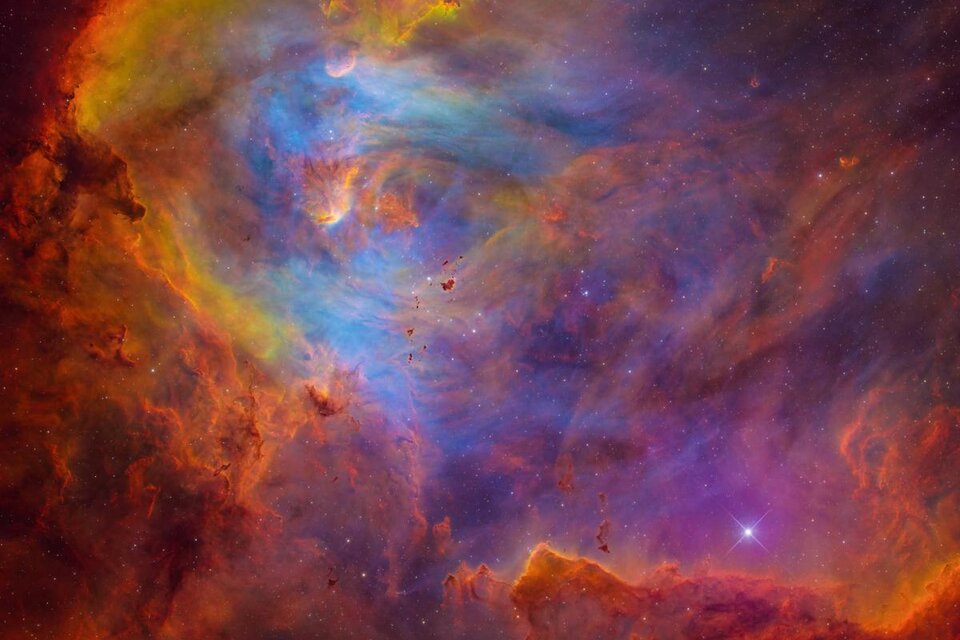The Running Chicken Nebula © Runwei Xu and Binyu Wang Astronomy Photographer of the Year 2023 