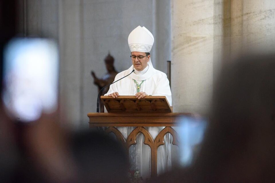 Gabriel Mestre asumió este sábado como arzobispo de La Plata. 