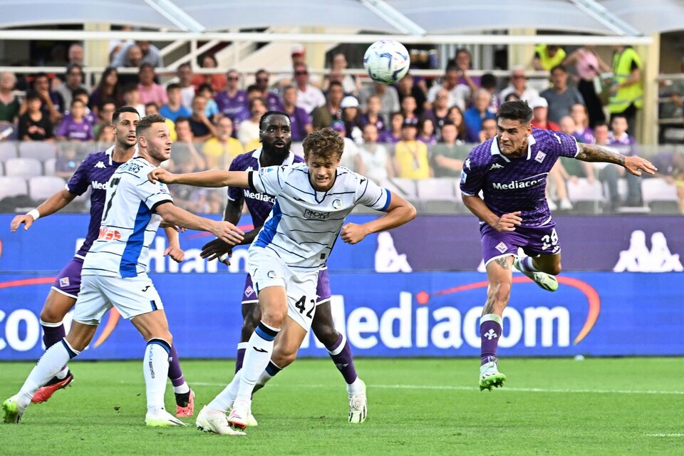 Lucas Martínez Quarta anotó para la Fiorentina: cuarto gol en 87 partidos (Fuente: EFE)