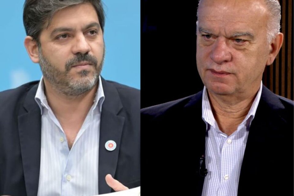 Carlos Bianco y Néstor Grindetti