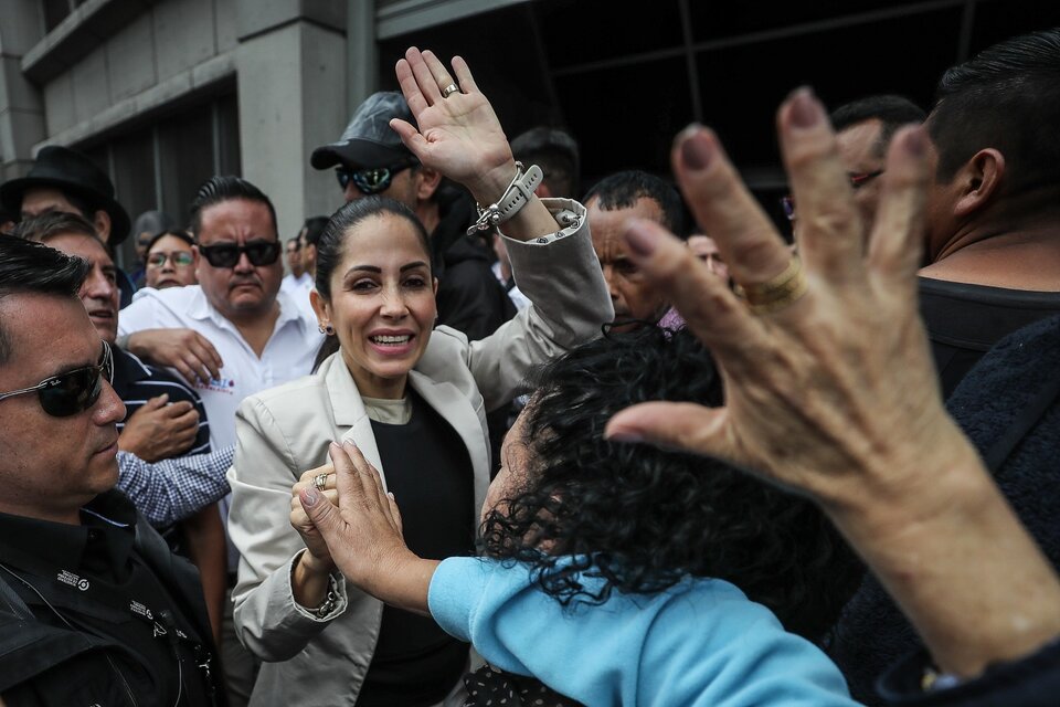 Ecuador: Luisa González denunció un presunto plan de atentado en su contra (Fuente: EFE)