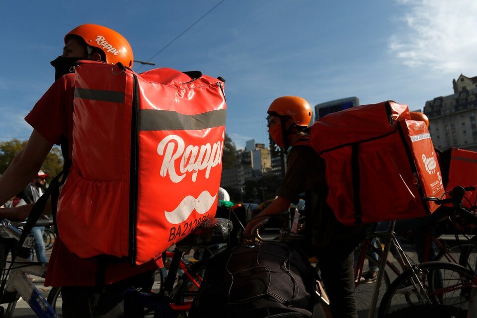 El Gobierno de Buenos Aires multó a “Rappi” por 59 millones de pesos. (Fuente: Leandro Teysseire)