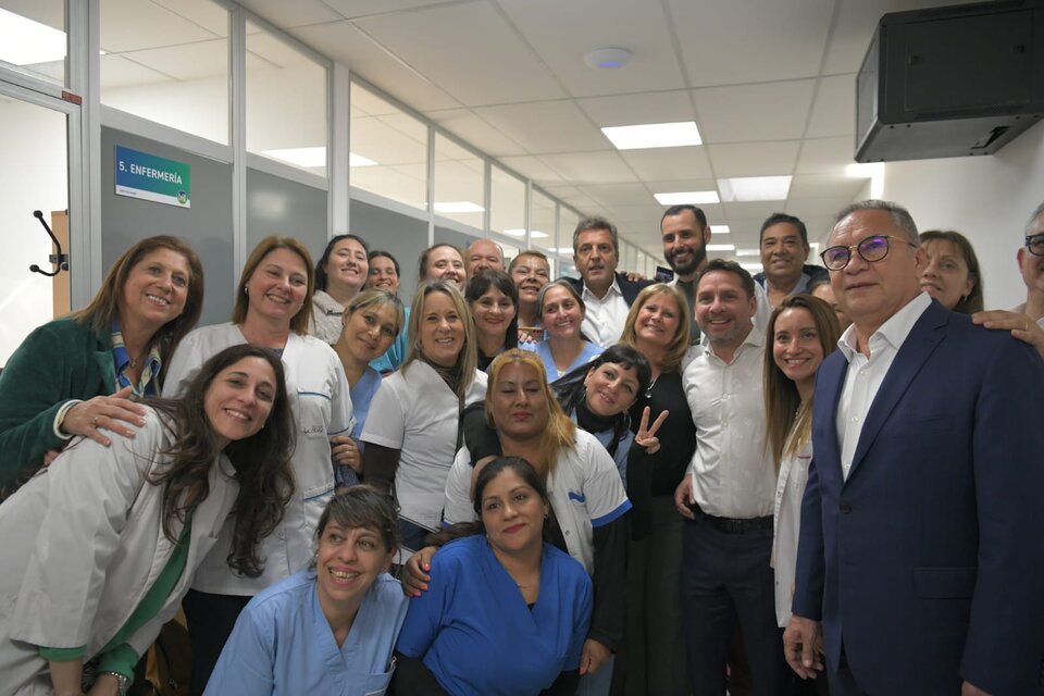 Ituzaingó: Massa y Descalzo inauguraron el nuevo edificio de la sala de atención primaria Villa Ángela