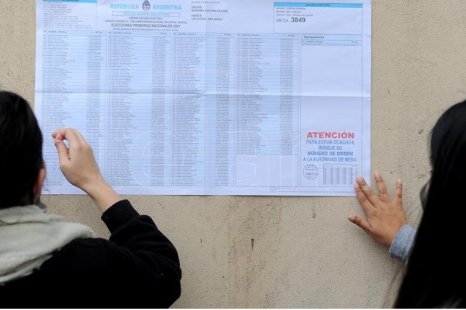 Se publicó el padrón definitivo para las elecciones de octubre