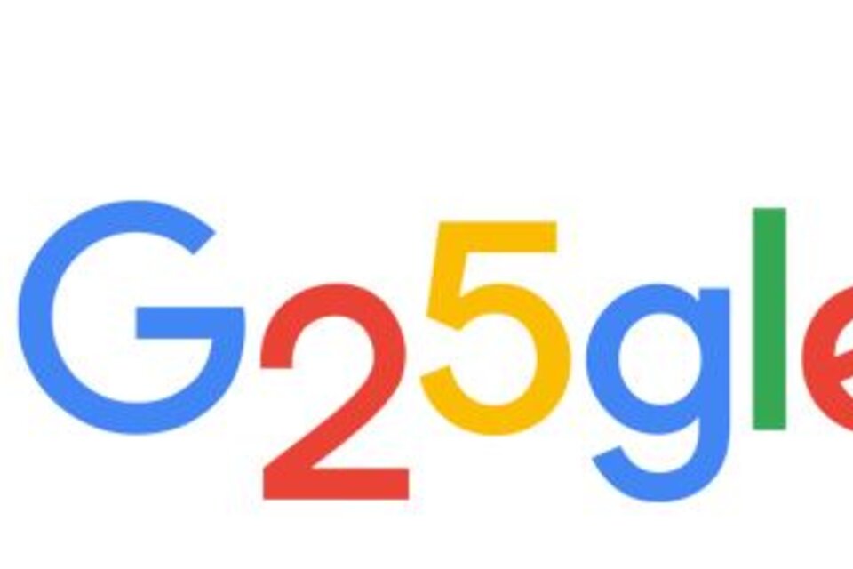 Google cumple 25 años. 
