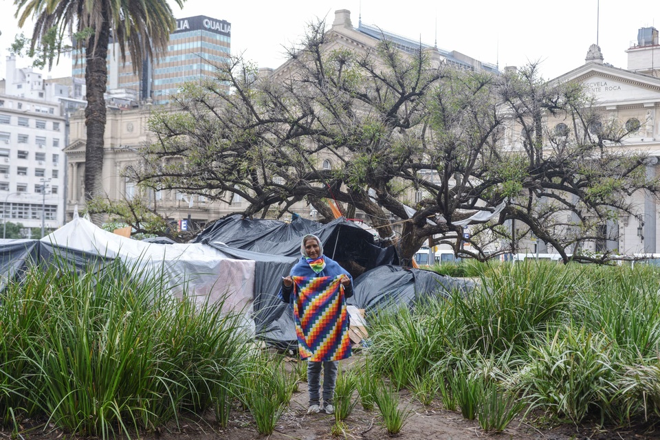 La mujer que escribe la lucha de su pueblo mientras lucha por la tierra y el agua (Fuente: Constanza Niscovolos)