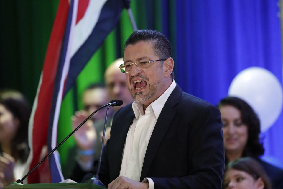 Rodrigo Chavez, presidente de Costa Rica.