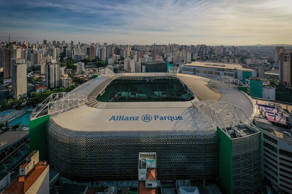 El Allianz Parque, el estadio del Palmeiras. 