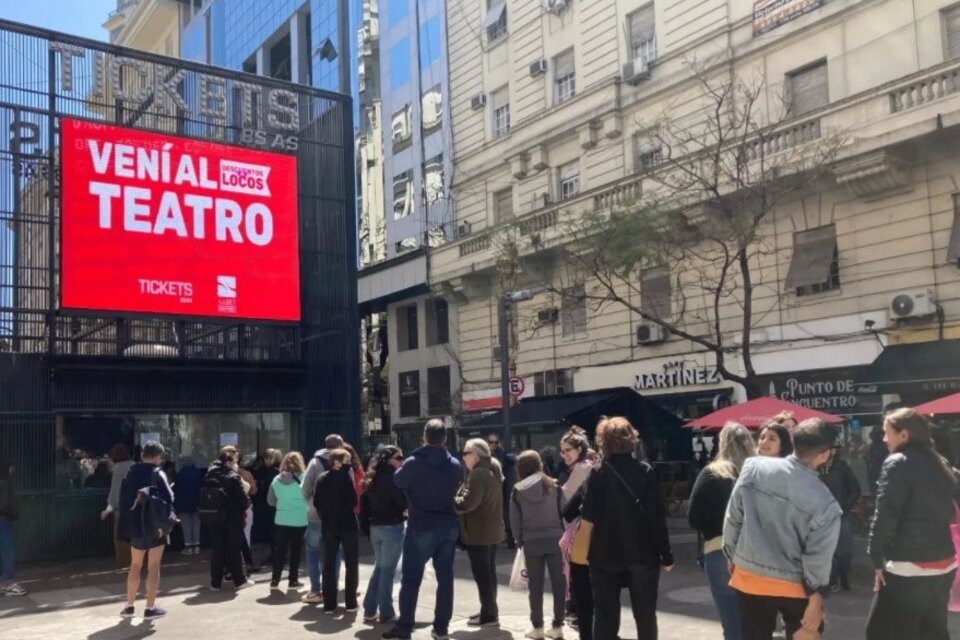 Vuelve "Vení al Teatro" en Buenos Aires: descuentos de hasta 60% y 90% en entradas. (Foto: Instagram/@ticketsbsas)